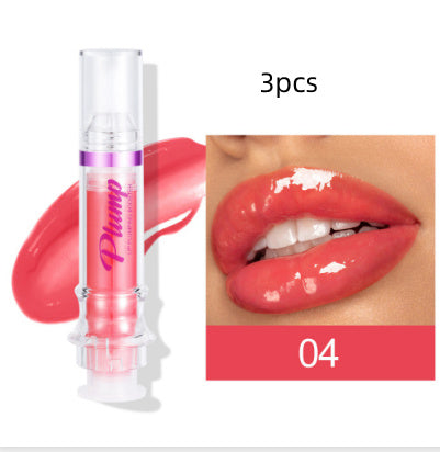 New Tube Lip Rich Lip Color Slightly Spicy Lip Honey Lip Glass Mirror Face Lip Mirror Liquid Lipstick null