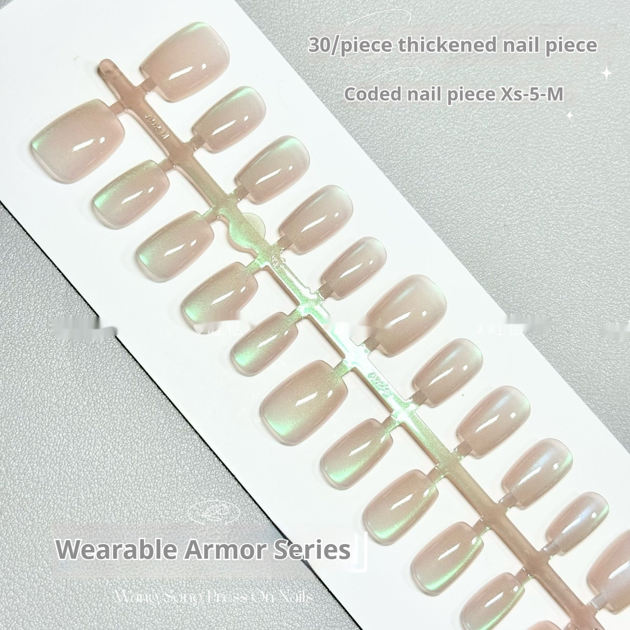 Mint Mambo Aurora Color-changing Cat's Eye Ins Internet Celebrity Wear Armor