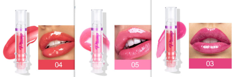 New Tube Lip Rich Lip Color Slightly Spicy Lip Honey Lip Glass Mirror Face Lip Mirror Liquid Lipstick null