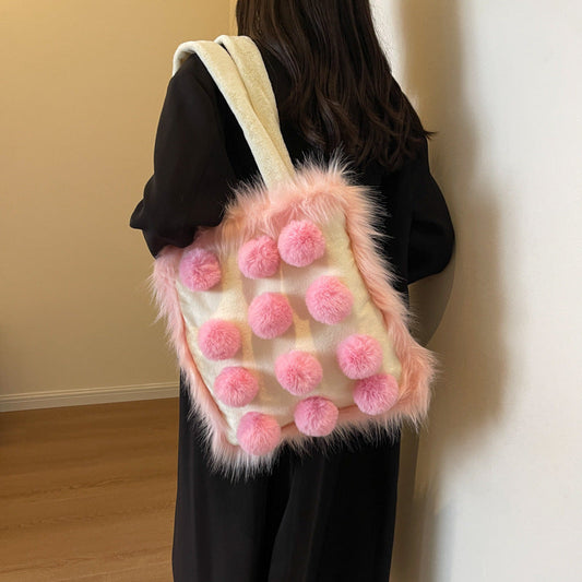 Cute Fashion Plush Bag Women null