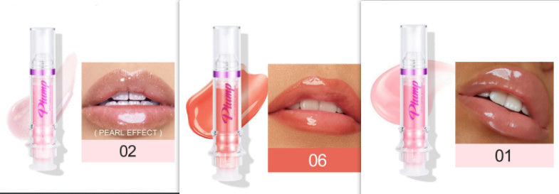 New Tube Lip Rich Lip Color Slightly Spicy Lip Honey Lip Glass Mirror Face Lip Mirror Liquid Lipstick null