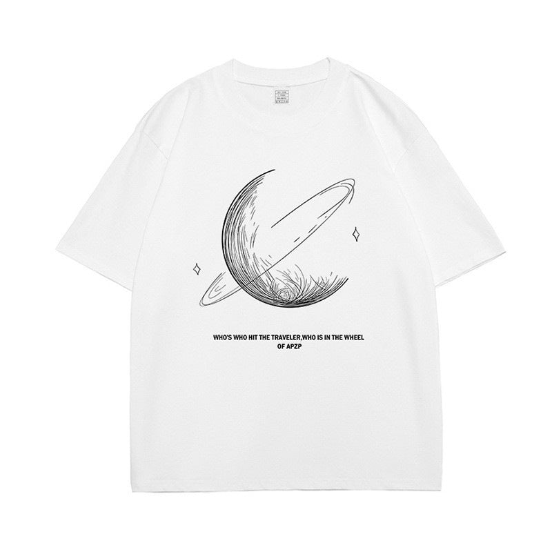 Men's Summer Pure Cotton Loose Short Sleeve