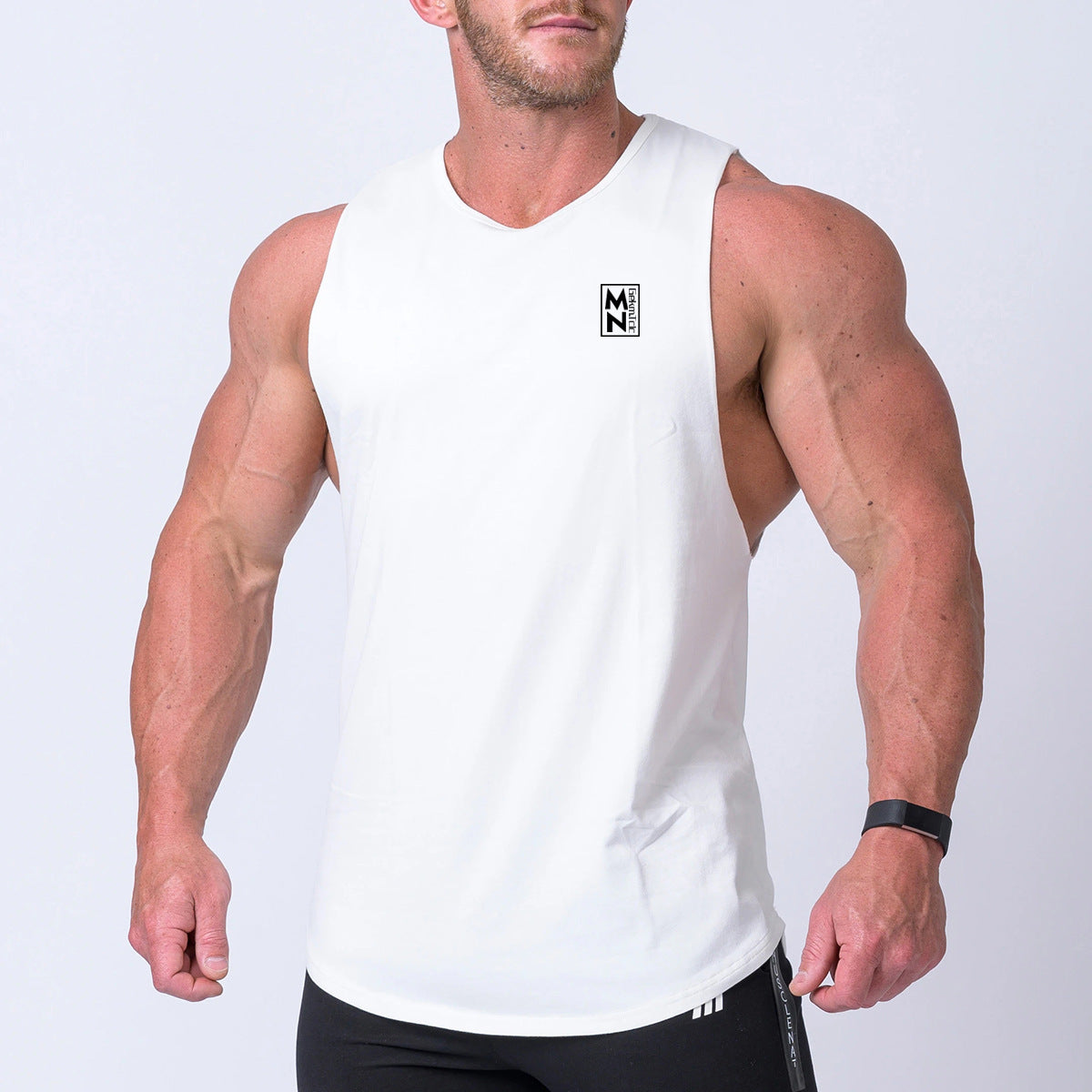 Fitness Vest Equipment Training Clothes Basketball Brothers Sports Sleeveless T-shirt Men null