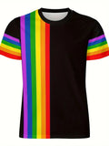 Men's Carnival Fashion Striped T-shirt