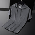 Quick-drying Hooded T-shirt Exercise Workout Clothes High Elasticity