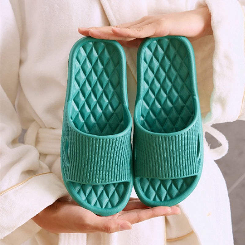 Soft Slippers Bathroom Slippers EVA Non-slip Home Shoes Garden Slides null