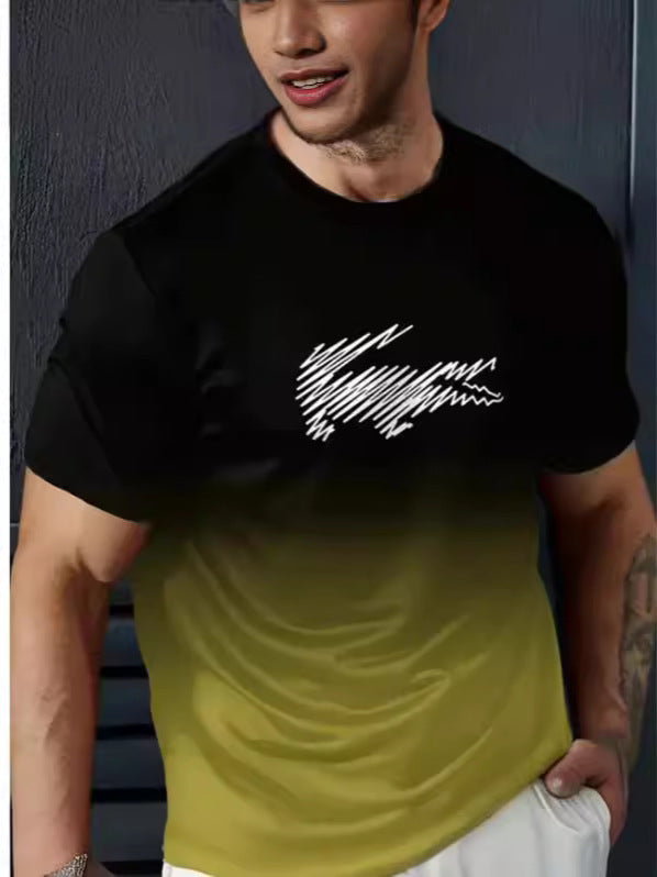Men's Casual T-shirt 3d Printed Short Sleeve Shirt