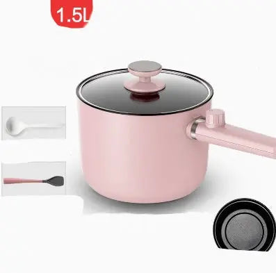 Mini Hot Pot Portable Electric Cooking Pot Mini Plug-in Household null