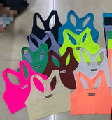 Sports Yoga Suit With Chest Pad Shockproof Beauty Back Hip Withdraw Stretch Sports Women's Shorts