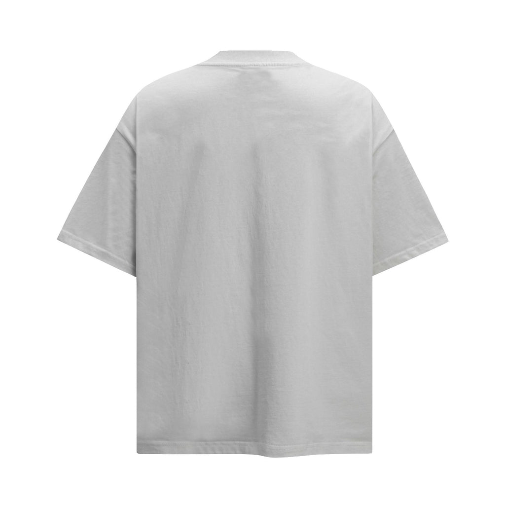 Men's Snake Year Pattern Design Loose High-end Short Sleeve