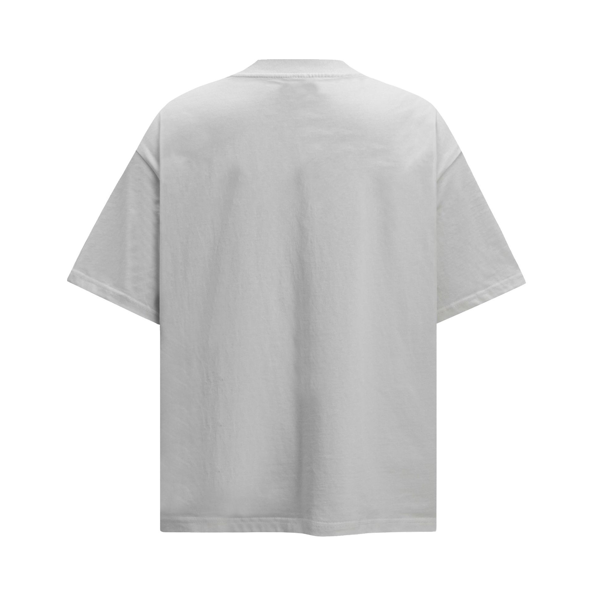 Men's Snake Year Pattern Design Loose High-end Short Sleeve