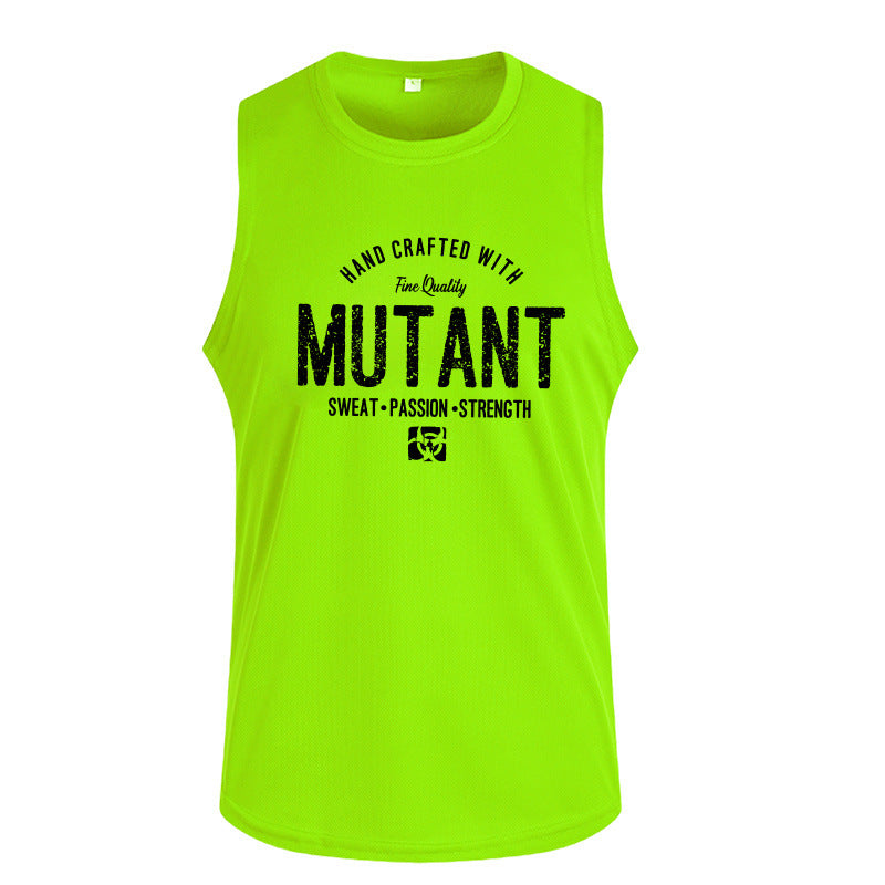 Loose Waistcoat Training Sleeveless Shirt Outdoor Fitness Vest