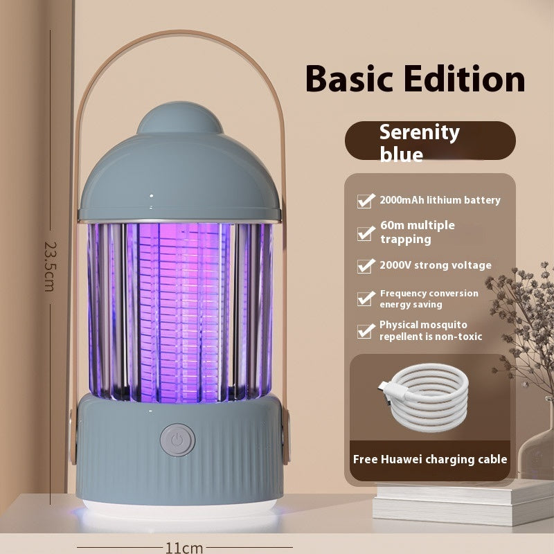 Electric Shock Mosquito Killing Lamp Indoor Outdoor Camping Mosquito Killer null