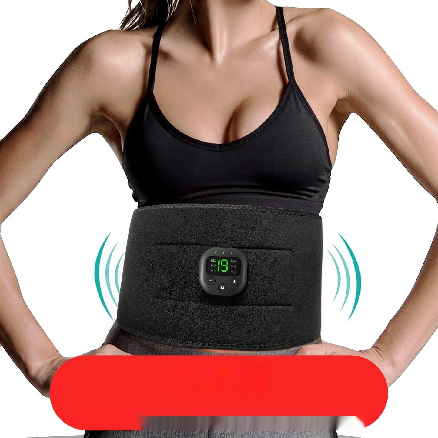 Smart Waist Shaping Belt Lazy Abdominal Stickers Fitness Equipment Indoor Fitness Belly Contracting null