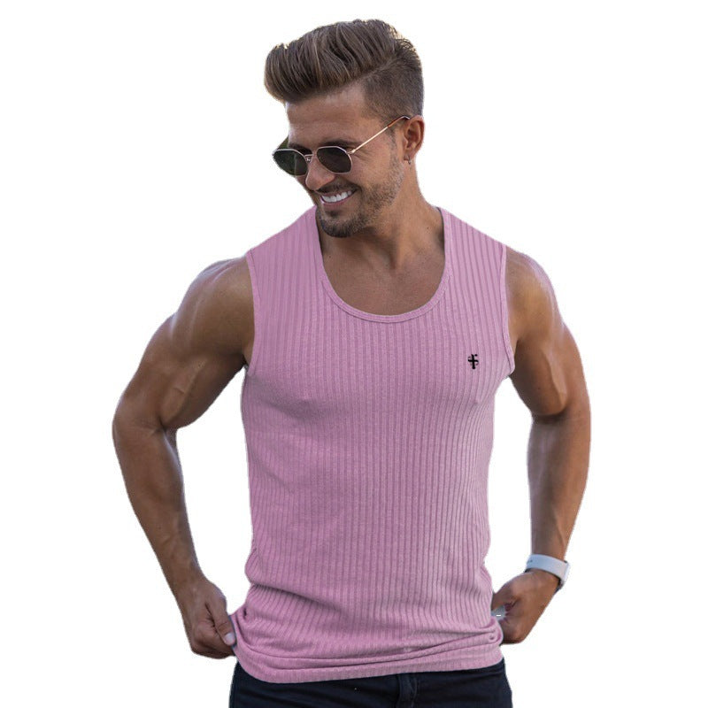 Men's Vest Sports And Fitness Running Training Quick-drying null