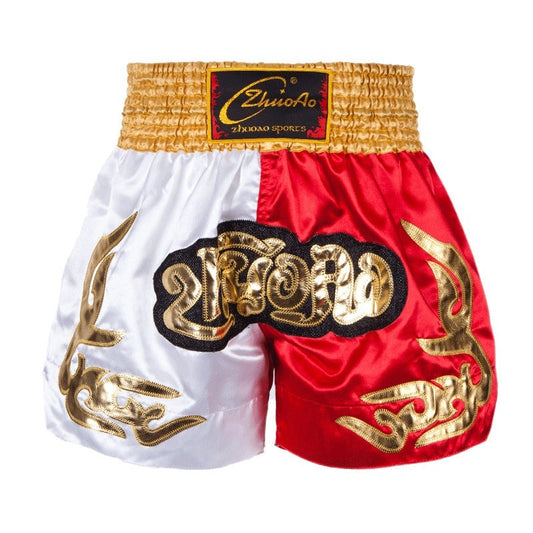 Boxing Clothes For Sanda Training Fighting Shorts Muay Thai Shorts Men And Women null