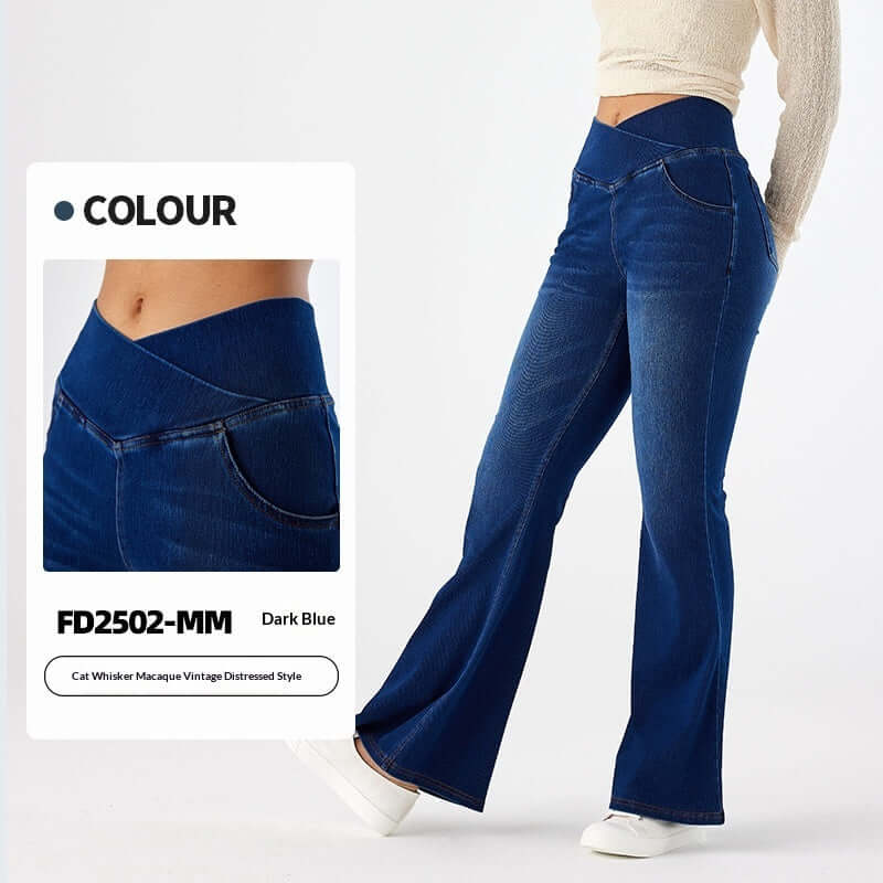 New High-elasticity Figure-flattering Fitness Casual Pants