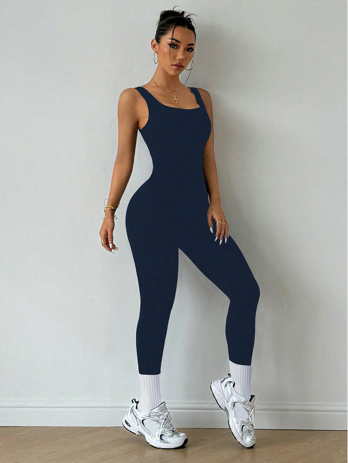 Yoga Tight Jumpsuit One-piece High Elastic Fitness One-piece