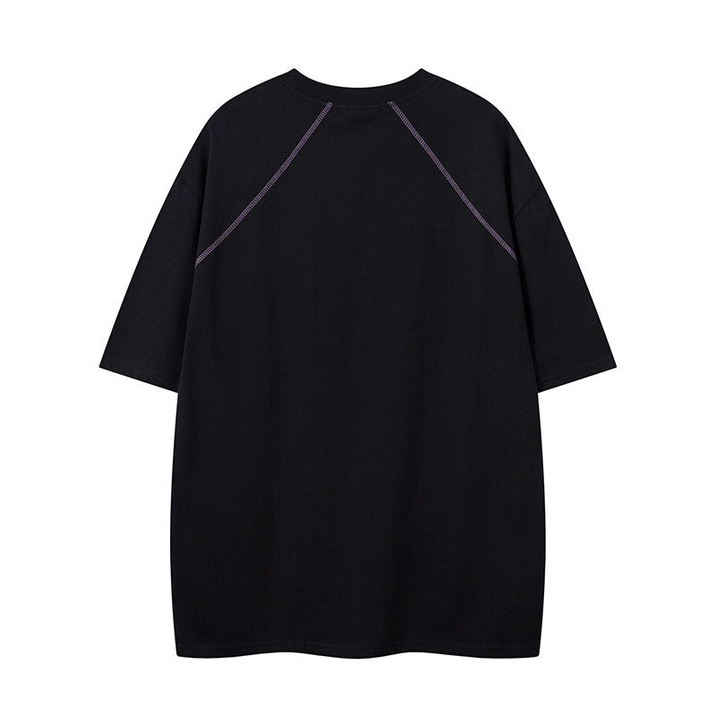 Men's Retro Structure Short-sleeved T-shirt