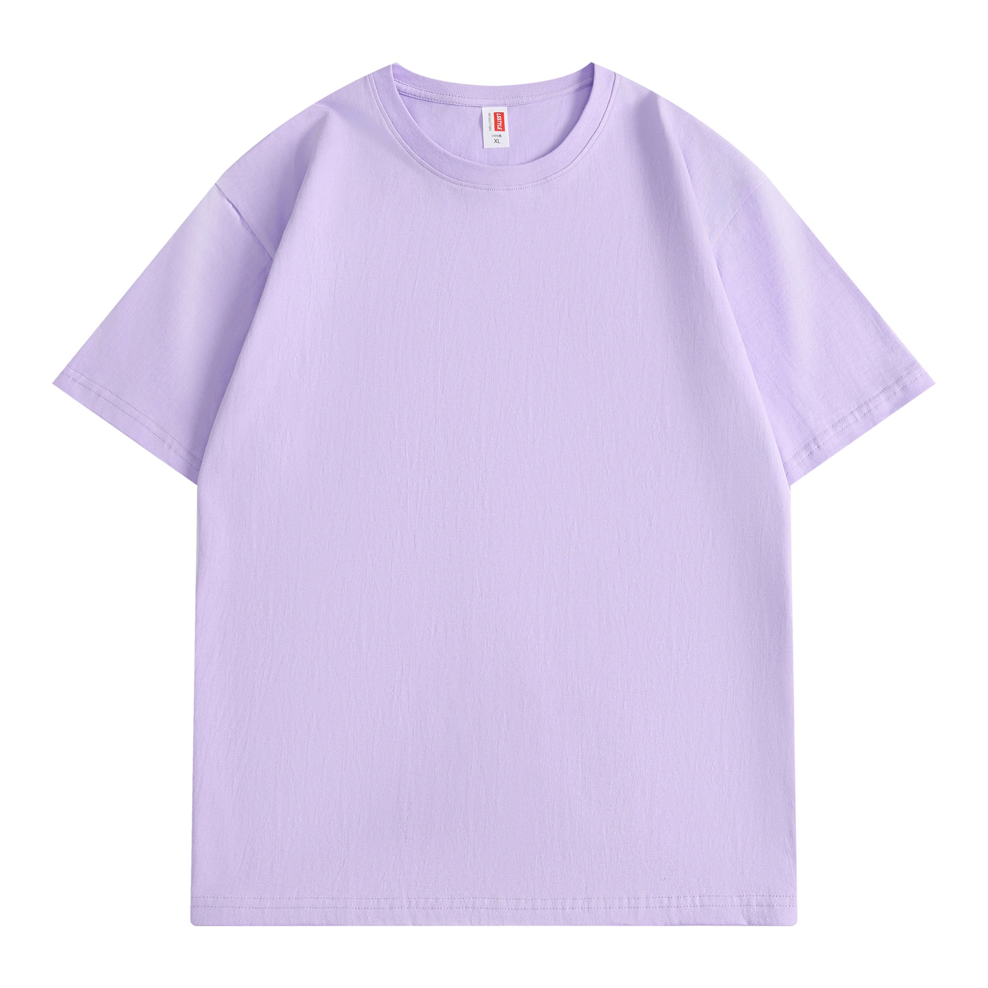 Cotton Round Neck 220g Overalls Short-sleeved Shirt