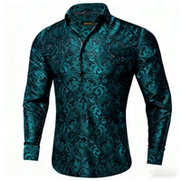 Stylish Lapel, Loose-fitting Casual Sports Button-up Shirt For Men
