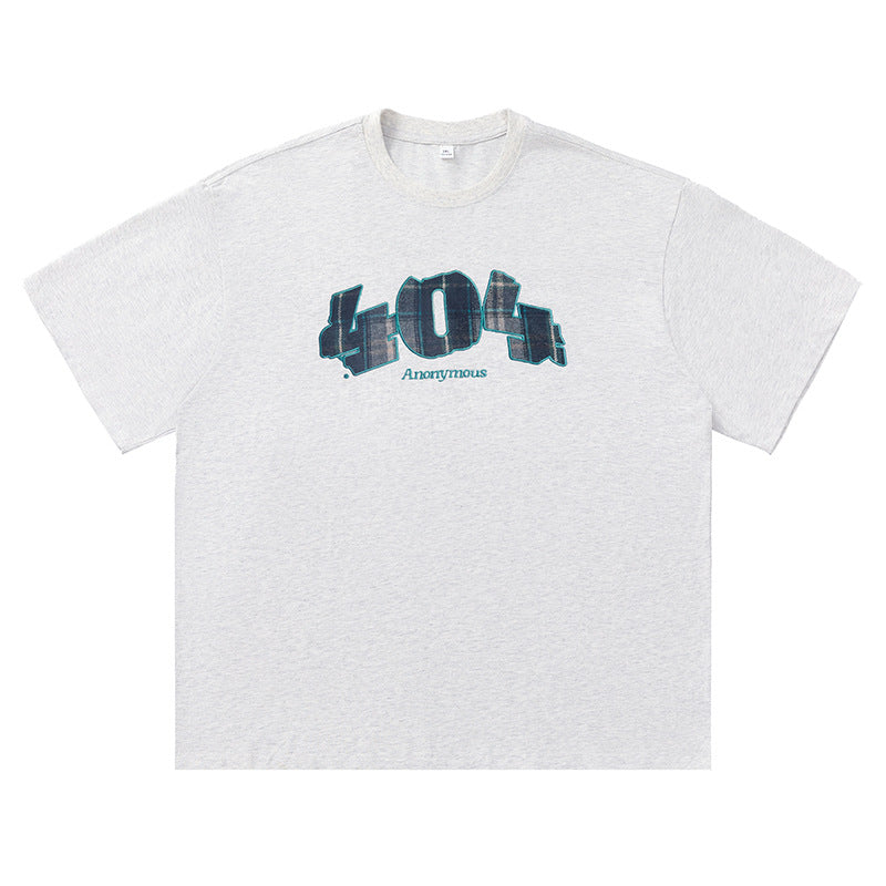 Plaid Digital Printing Short Sleeve Summer New