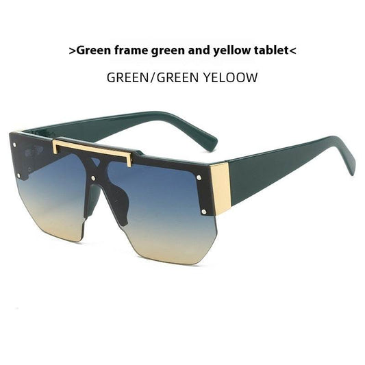 European And American Fashion Large Rim Sunglasses Cycling - Update Avenue 