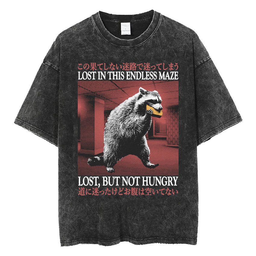 Fashion Personality Frog Print Men's T-shirt