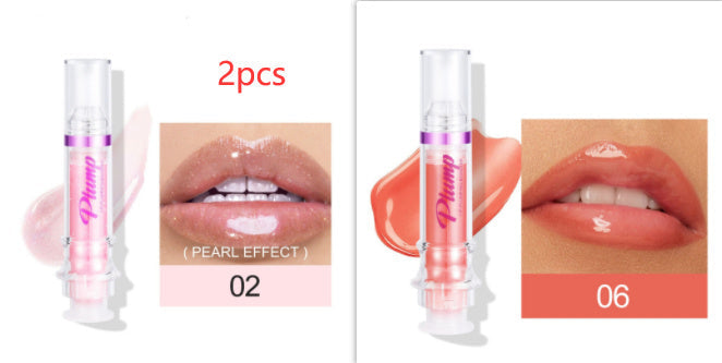 New Tube Lip Rich Lip Color Slightly Spicy Lip Honey Lip Glass Mirror Face Lip Mirror Liquid Lipstick null