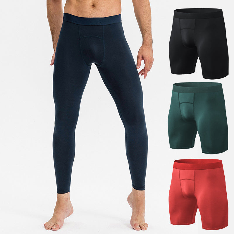 Tight Fitting Men's High Elasticity Sports And Fitness Pants null