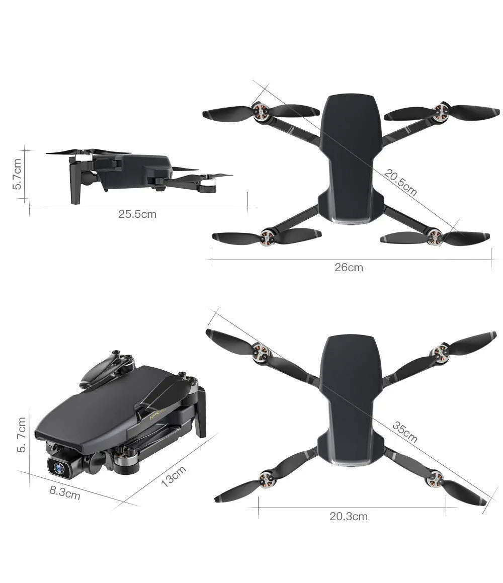 Folding Four-axis 4K High-definition Aerial Drone Remote Control null