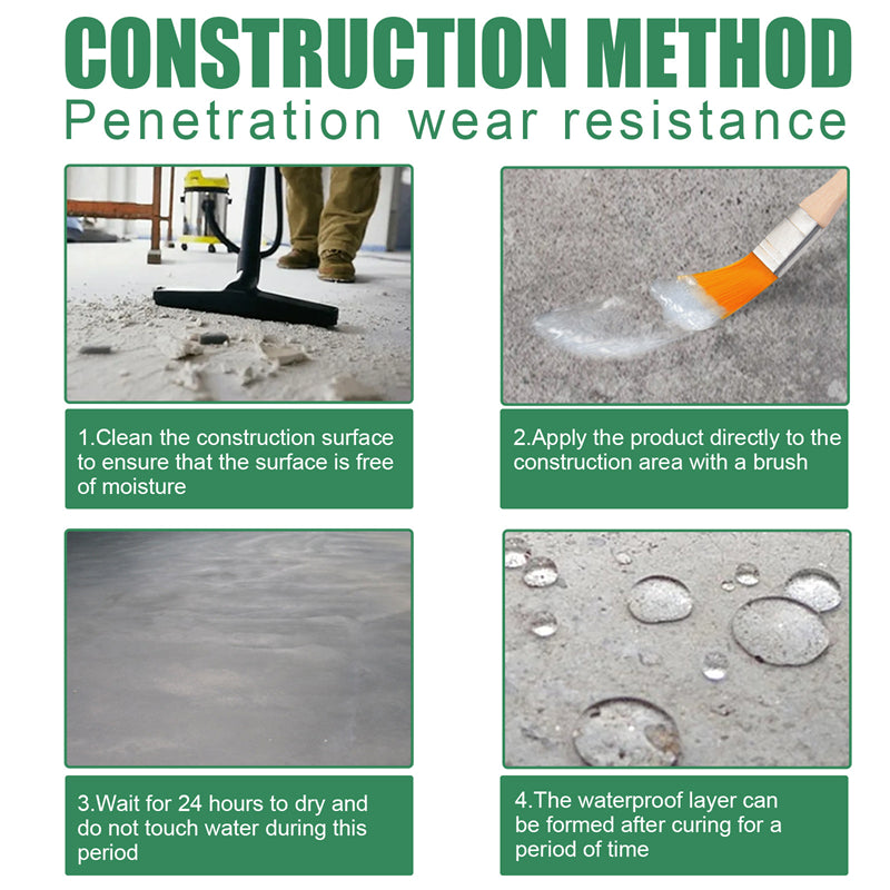 Colle transparente imperméable