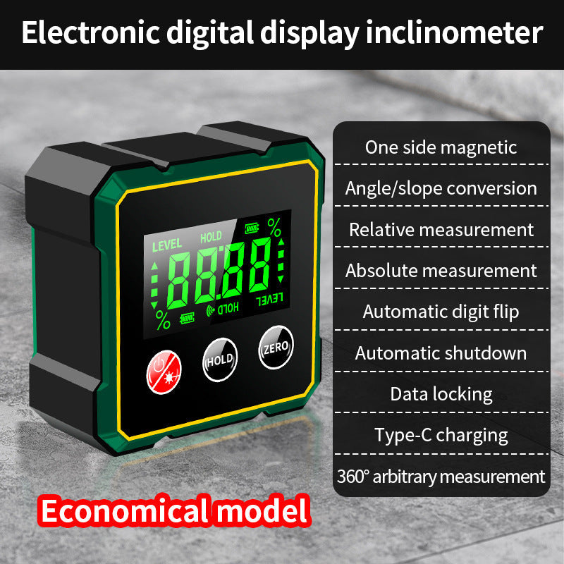 Magnetic Attraction Of Electronic Digital Inclinometer null