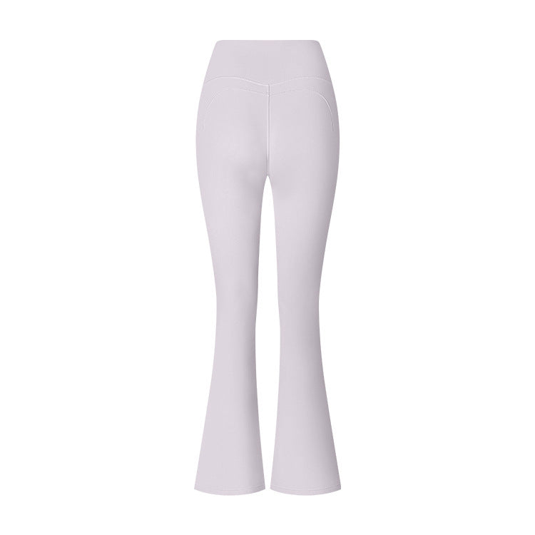 Women's Flared Pants Yoga High Waist Slim Tight Trousers Fitness Sports Clothing null