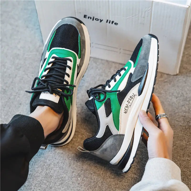Men’s Fleece Sports Casual Cotton Shoes