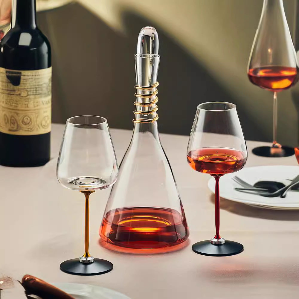 Fancy Decanter Cup Creative Rotational Goblets Wine Glass Household Kitchen Gadgets null