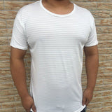 Men's Short Sleeve Thin Hollow T-shirt