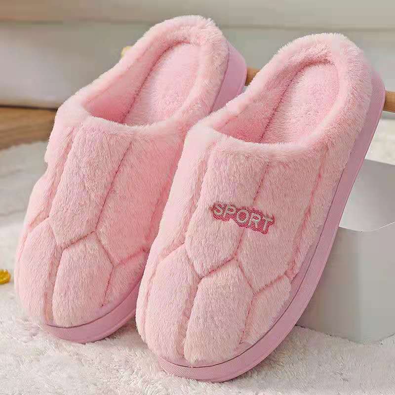 Non-slip Plus Velvet Cotton Slippers null