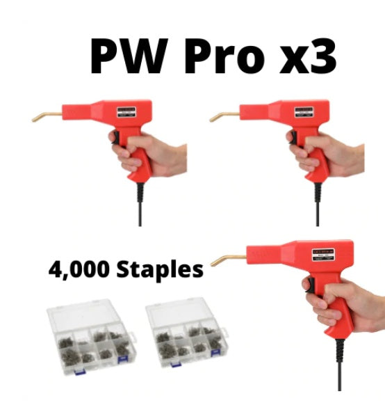 Automobile bumper repair machine