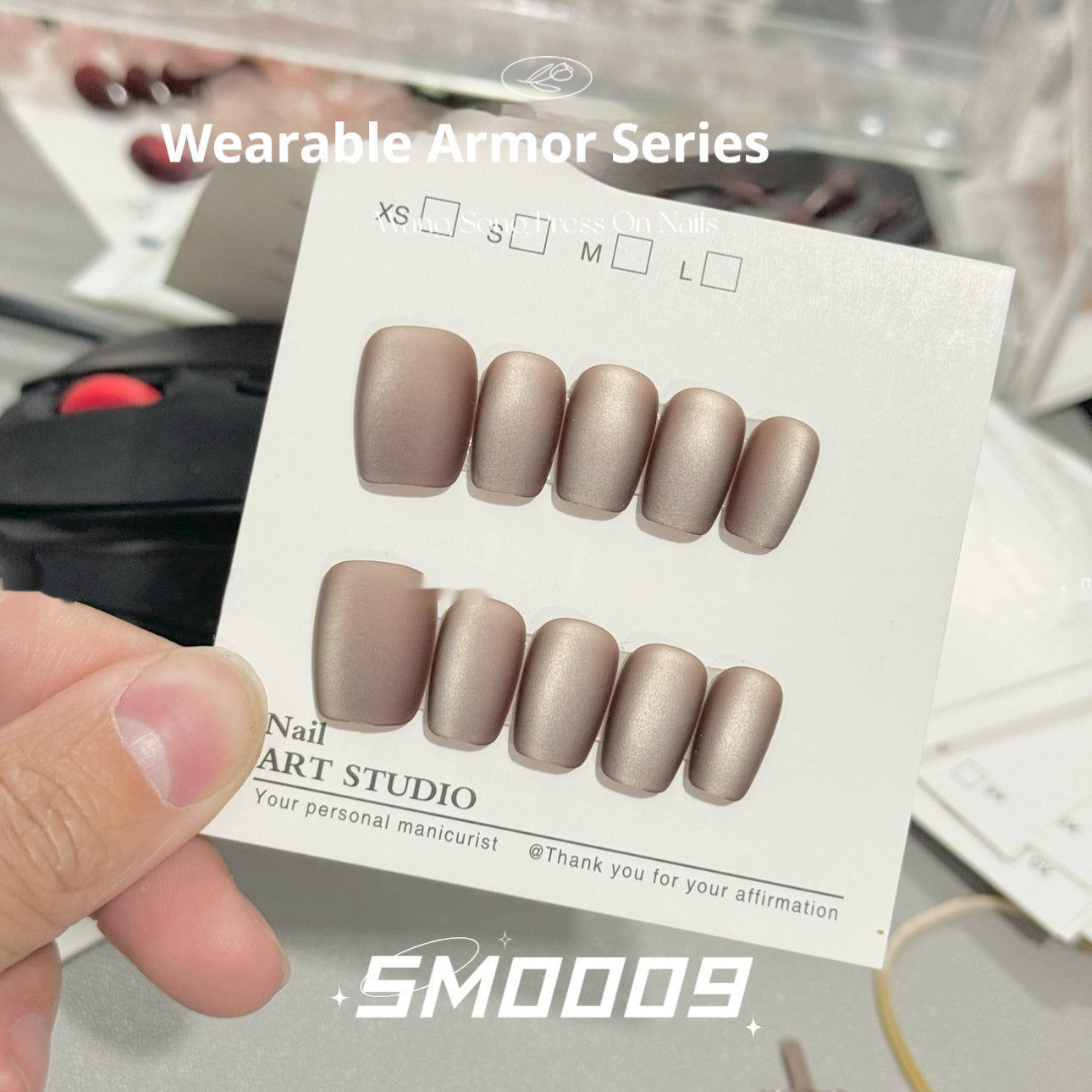 Frosted Cat's Eye 09 Coffee Diary Velvet Armor Wear Armor