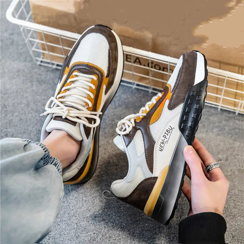Men’s Fleece Sports Casual Cotton Shoes