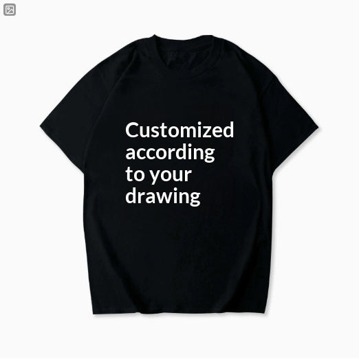 Team Uniform Summer Loose Men's And Women's Round Neck Printed Logo Short Sleeved T-shirt