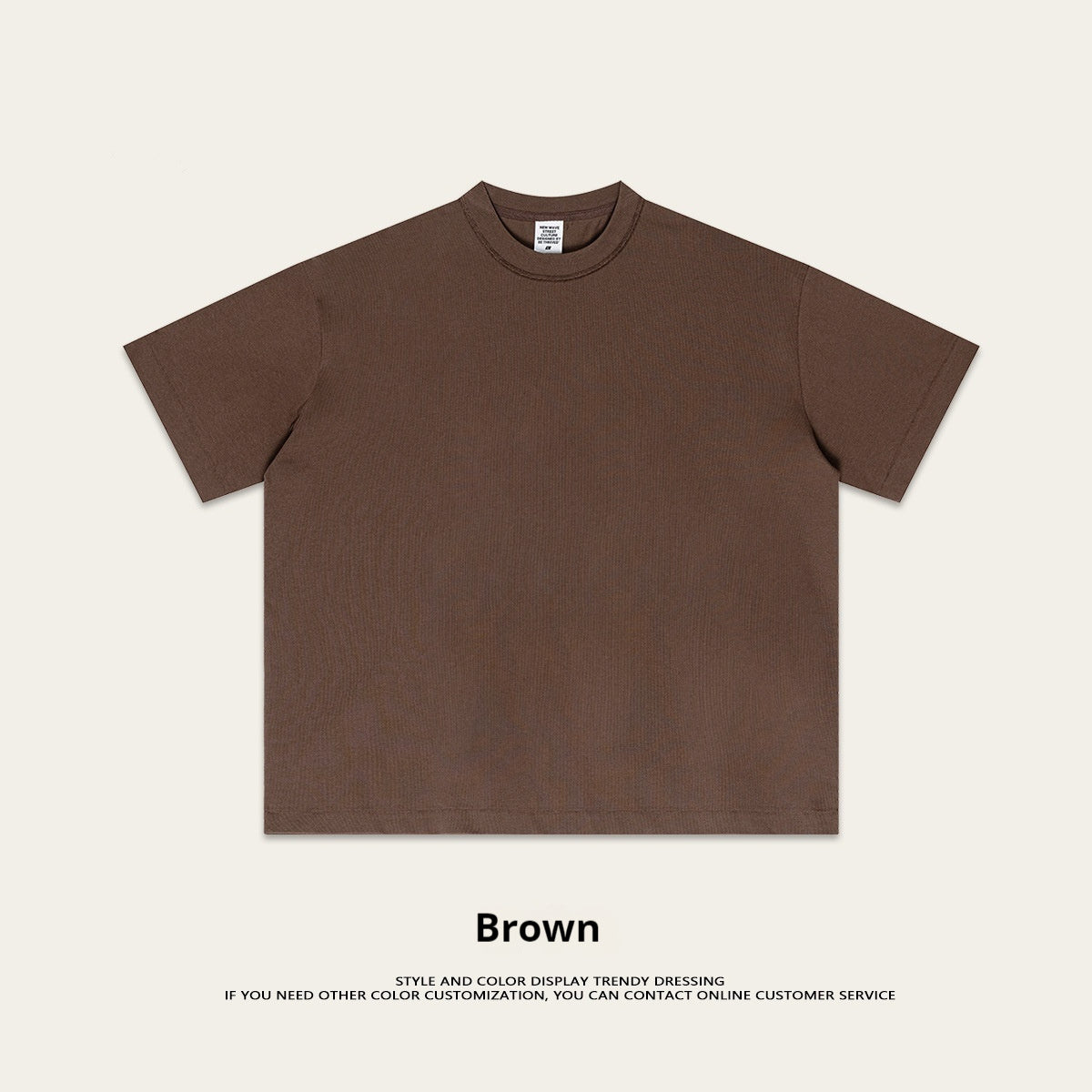 Outdoor Cool Round Neck Solid Color Short Sleeve