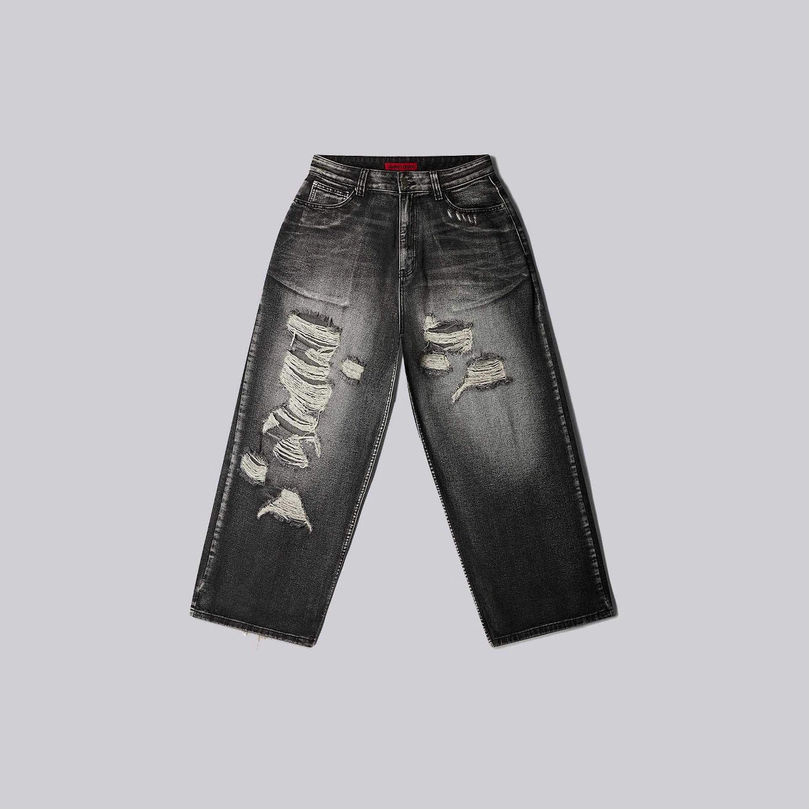 Men's And Women's Retro High-Street Y2K Streetwear Straight-Leg Trousers