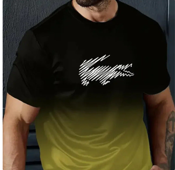Men's Casual T-shirt 3d Printed Short Sleeve Shirt