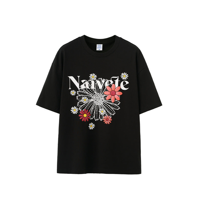 Colorful Puff Print T-shirt