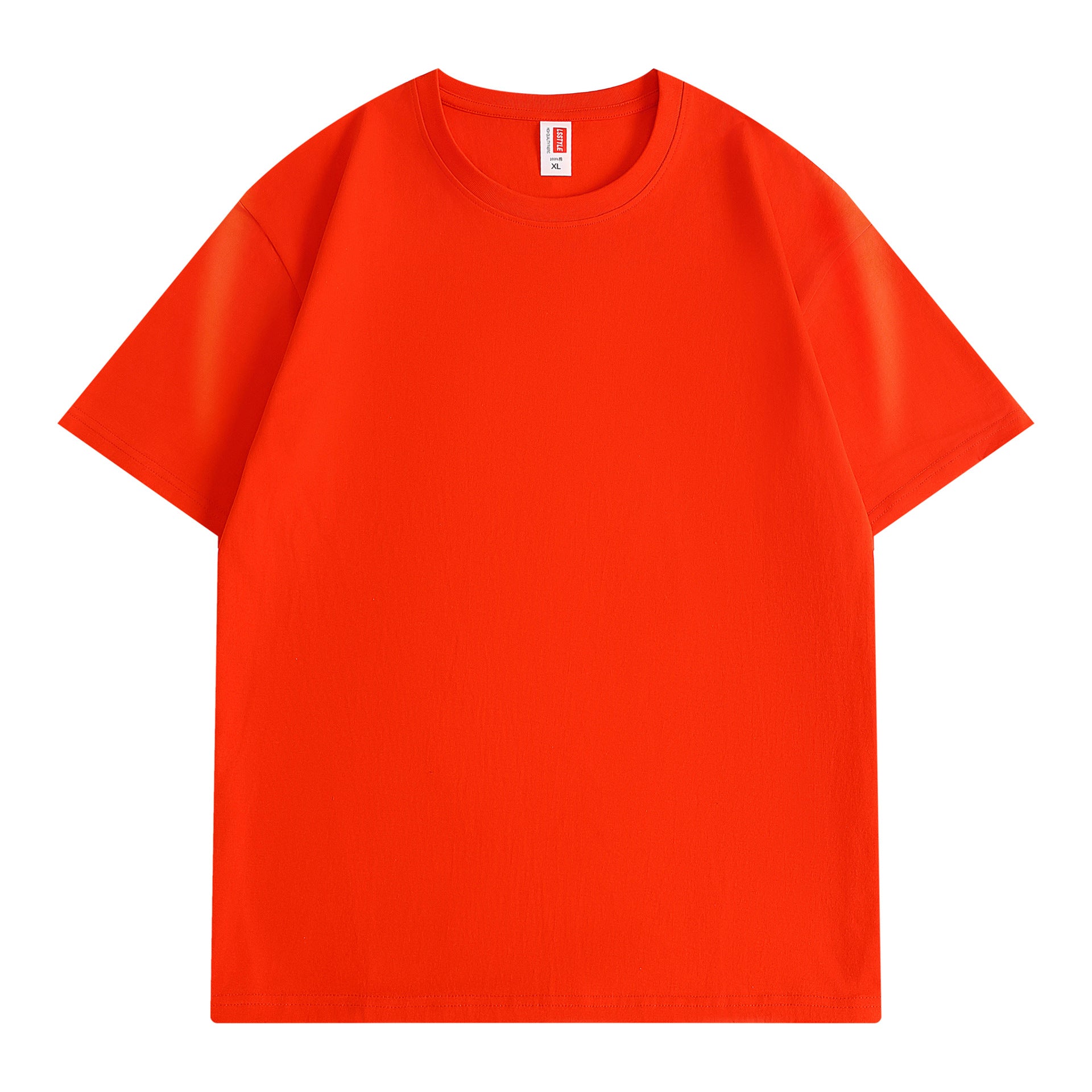 Cotton Round Neck 220g Overalls Short-sleeved Shirt