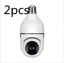 WiFi CAMERA 1080P Bulb 4X Zoom Camera E27 Home 5GWiFi Alarm Monitor null