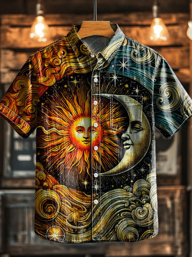 Men's Casual Digital 3D Short Sleeve Top