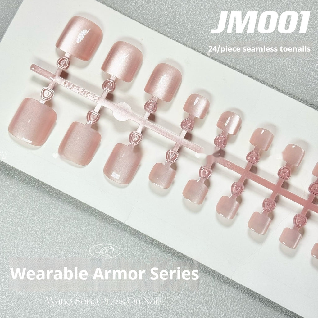 Toenail 001 Huafei Drunk Internet Celebrity Micro Glass Bead Cat's Eye Wear